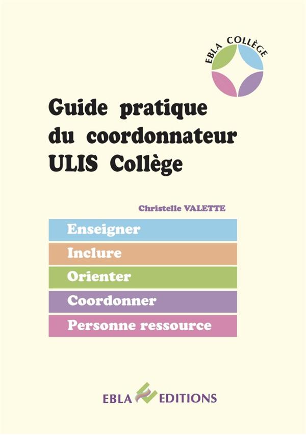 GUIDE PRATIQUE DU COORDONNATEUR ULIS COLLEGE