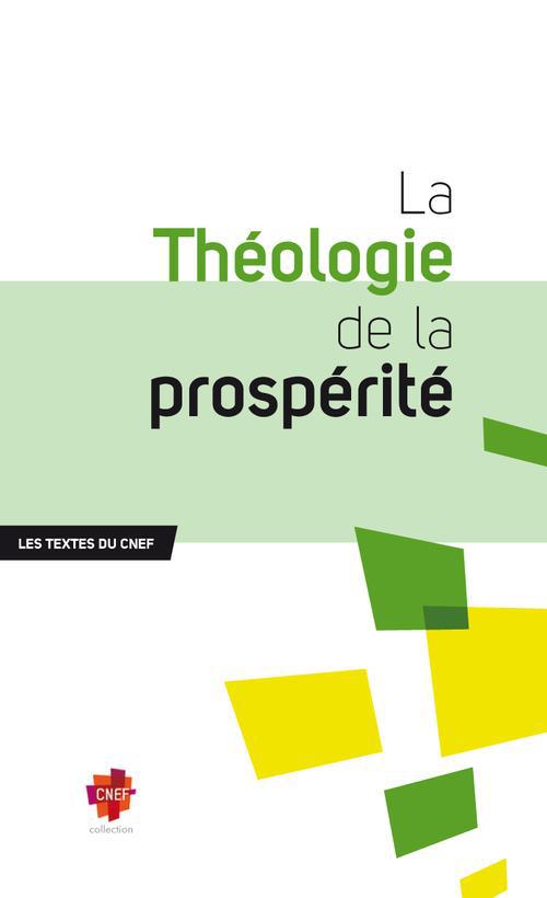 LA THEOLOGIE DE LA PROSPERITE