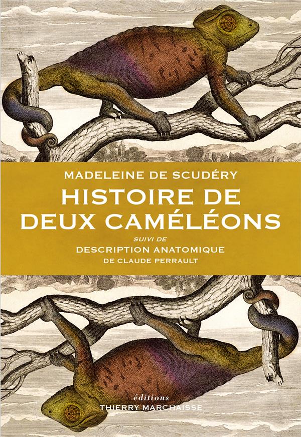 HISTOIRE DE DEUX CAMELEONS - SUIVI DE DESCRIPTION ANATOMIQUE