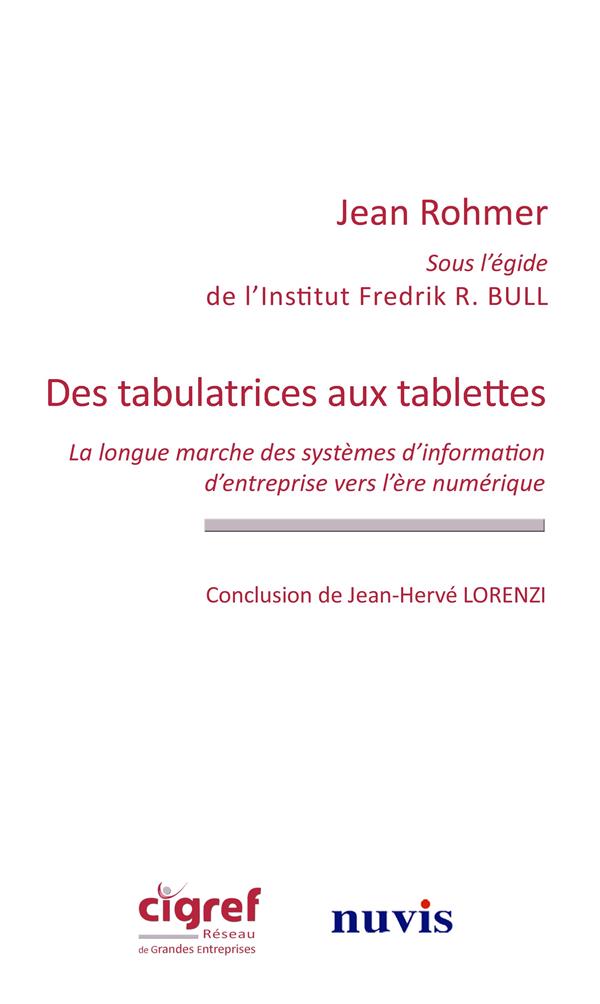 DES TABULATRICES AUX TABLETTES