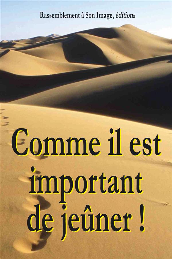 COMME IL EST IMPORTANT DE JEUNER - L39