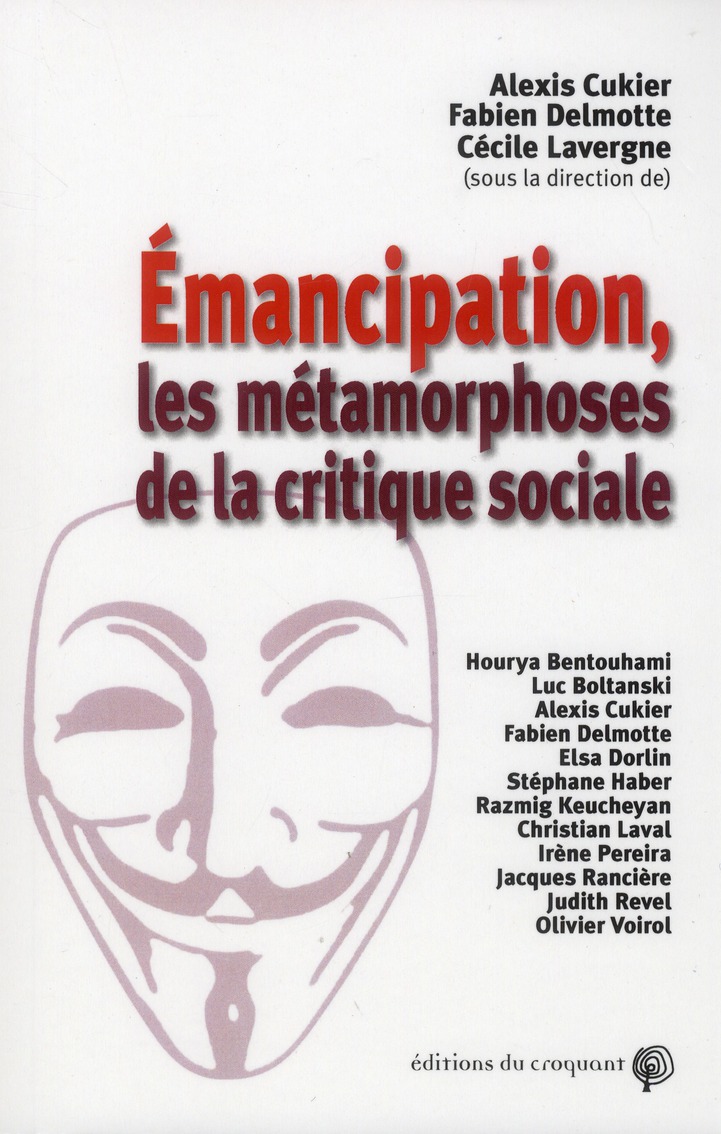 EMANCIPATION LES METAMORPHOSES DE LA CRITIQUE SOCIALE