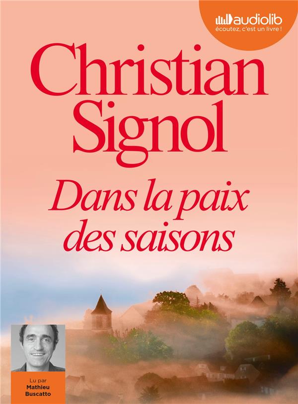 DANS LA PAIX DES SAISONS - LIVRE AUDIO 1CD MP3