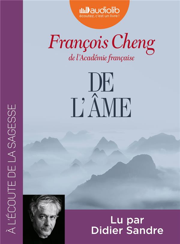 DE L'AME - LIVRE AUDIO 1 CD MP3