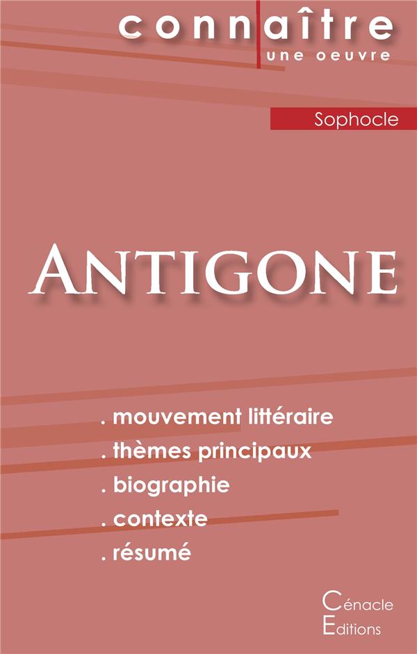 FICHE DE LECTURE ANTIGONE DE SOPHOCLE (ANALYSE LITTERAIRE DE REFERENCE ET RESUME COMPLET)