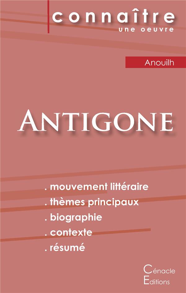 FICHE DE LECTURE ANTIGONE DE JEAN ANOUILH (ANALYSE LITTERAIRE DE REFERENCE ET RESUME COMPLET)