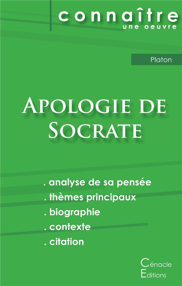 FICHE DE LECTURE APOLOGIE DE SOCRATE DE PLATON (ANALYSE PHILOSOPHIQUE DE REFERENCE ET RESUME COMPLET