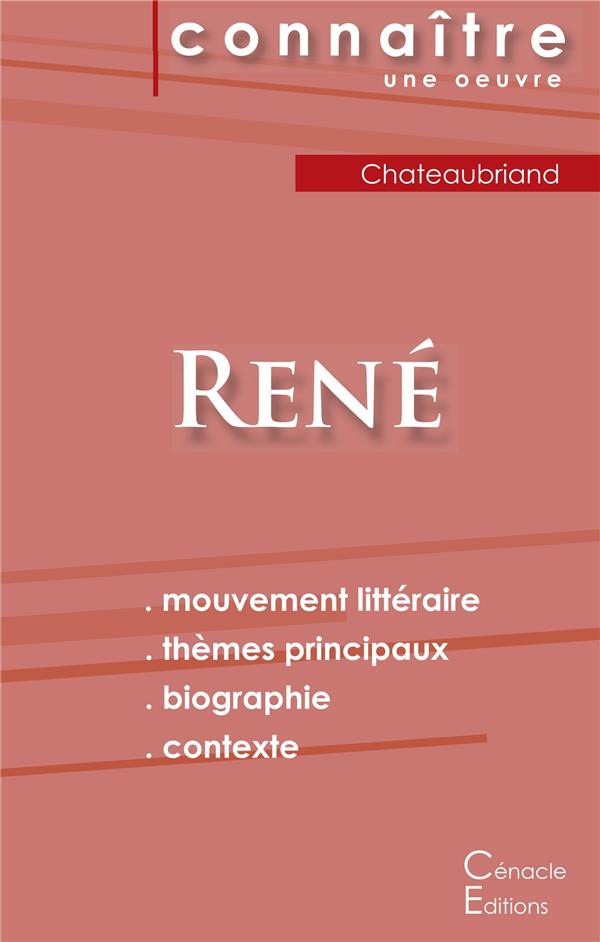 FICHE DE LECTURE RENE DE CHATEAUBRIAND (ANALYSE LITTERAIRE DE REFERENCE ET RESUME COMPLET)