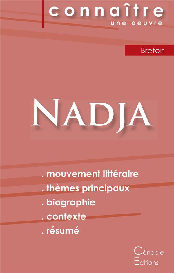 FICHE DE LECTURE NADJA DE BRETON (ANALYSE LITTERAIRE DE REFERENCE ET RESUME COMPLET)