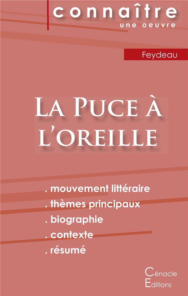 FICHE DE LECTURE LA PUCE A L'OREILLE (ANALYSE LITTERAIRE DE REFERENCE ET RESUME COMPLET)