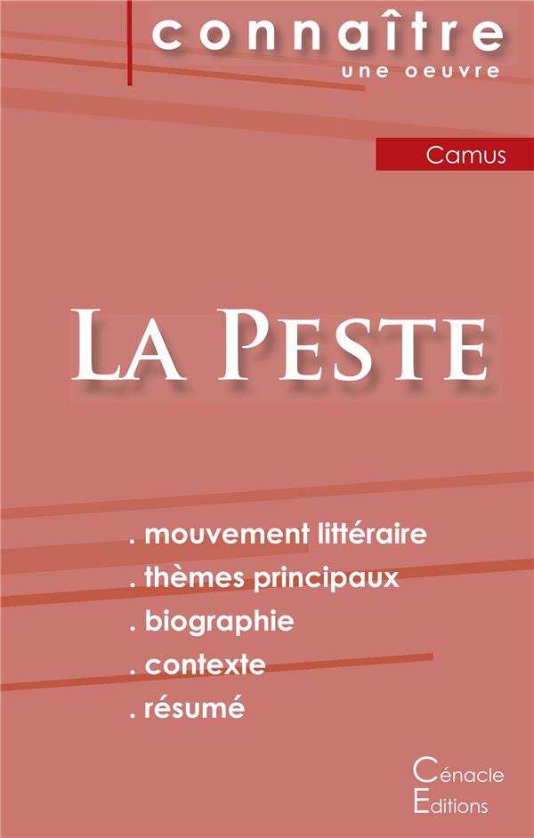 FICHE DE LECTURE LA PESTE DE CAMUS (ANALYSE LITTERAIRE DE REFERENCE ET RESUME COMPLET)