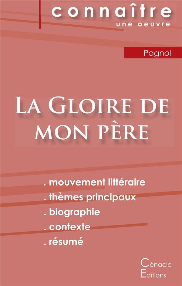 FICHE DE LECTURE LA GLOIRE DE MON PERE DE MARCEL PAGNOL (ANALYSE LITTERAIRE DE REFERENCE ET RESUME C
