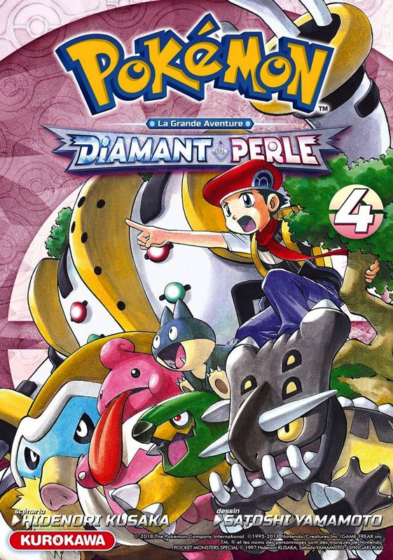 POKEMON DIAMANT PERLE / PLATINE - TOME 4 - VOL04