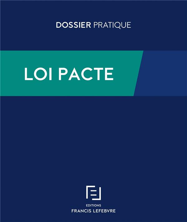 LOI PACTE ET DROIT DES AFFAIRES