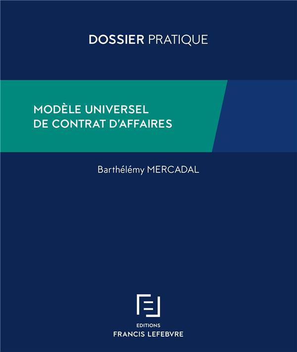 MODELE UNIVERSEL DE CONTRAT D'AFFAIRES