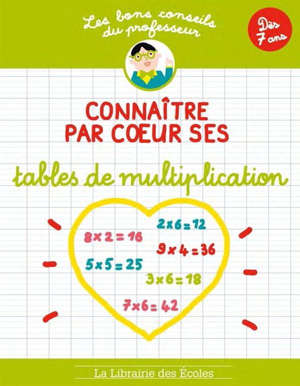LES BONS CONSEILS - TABLES DE MULTIPLICATION