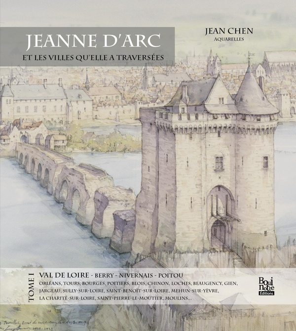 JEANNE D'ARC ET LES VILLES QU'ELLE A TRAVERSEE