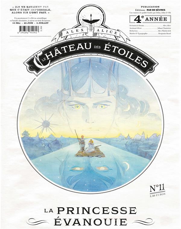 LE CHATEAU DES ETOILES - GAZETTE NUMERO 11 - LA PRINCESSE EVANOUIE