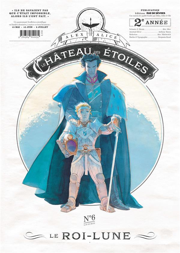 LE CHATEAU DES ETOILES - GAZETTE NUMERO 6 - LE ROI-LUNE