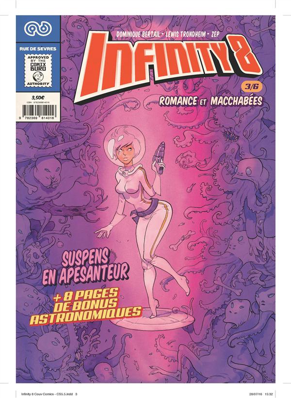 INFINITY 8 COMICS 3-ROMANCE ET MACCHABEE