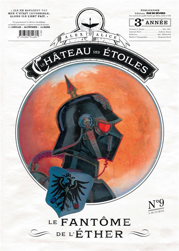 LE CHATEAU DES ETOILES - GAZETTE NUMERO 9 - LE FANTOME DE L'ETHER