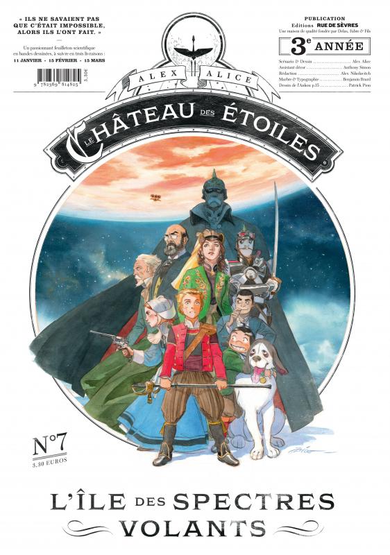 LE CHATEAU DES ETOILES - GAZETTE NUMERO 7 - L'ILE DES SPECTRES VOLANTS