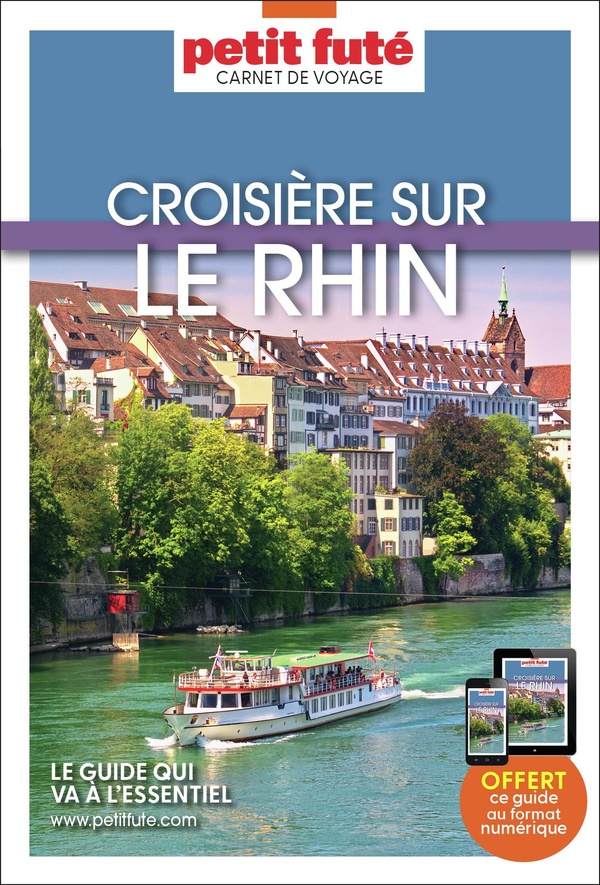 GUIDE CROISIERE RHIN 2025 CARNET PETIT FUTE