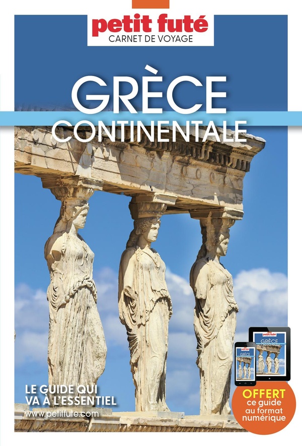 GUIDE GRECE CONTINENTALE 2025 CARNET PETIT FUTE