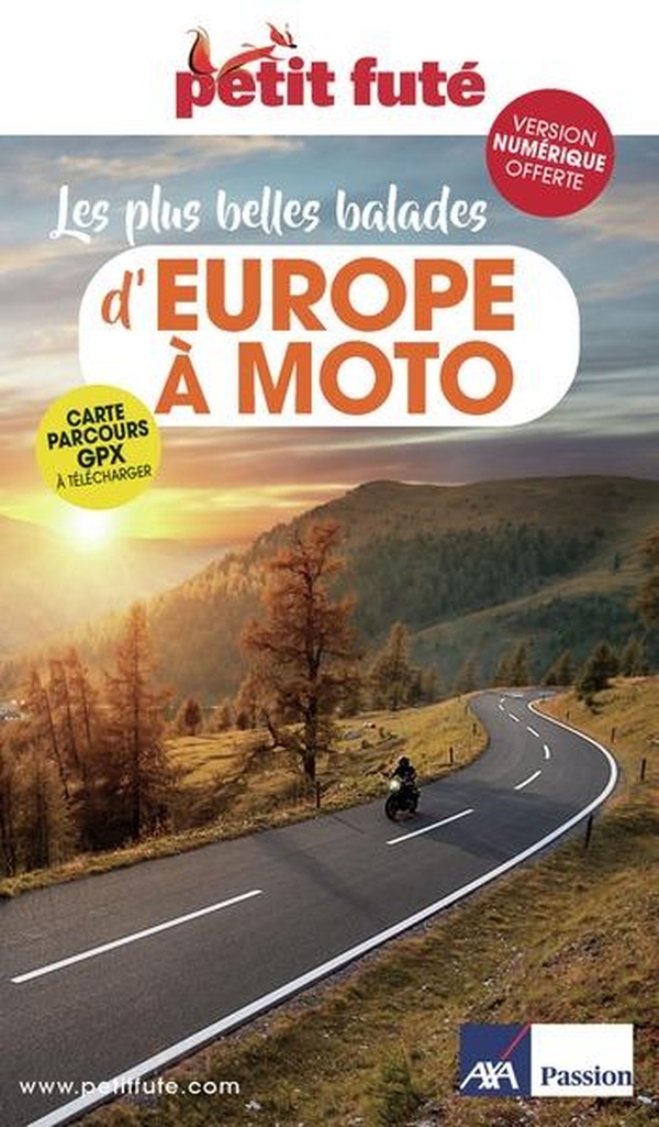 GUIDE EUROPE A MOTO 2025 PETIT FUTE