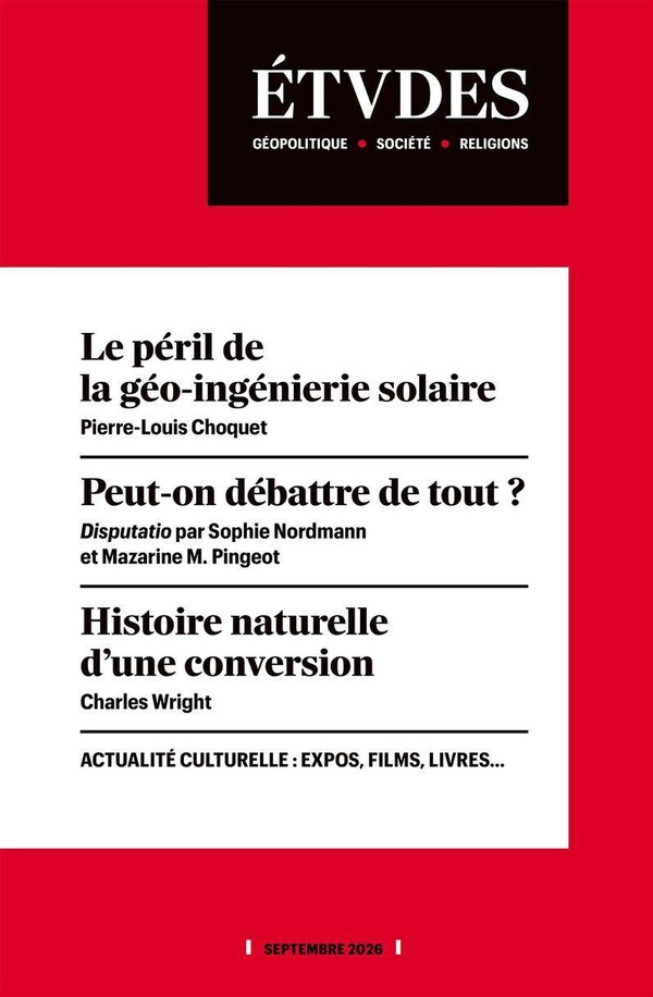 ETUDES 4340 - 09-26