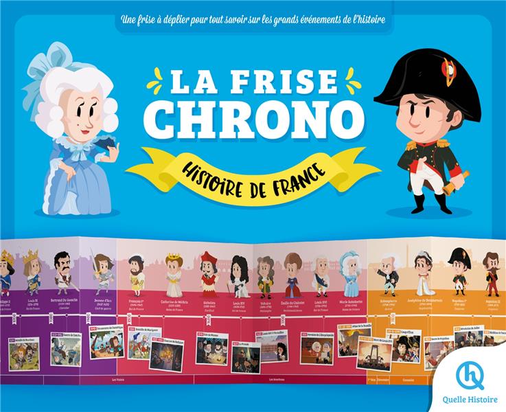 LA FRISE CHRONO HISTOIRE DE FRANCE - CHRONOPOCHE