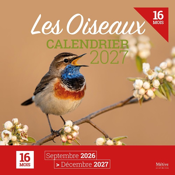 CALENDRIER DES OISEAUX 2027