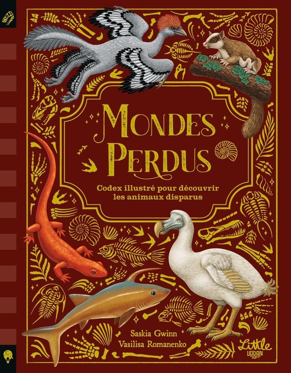 MONDES PERDUS - CODEX ILLUSTRE POUR DECOUVRIR LES ANIMAUX DISPARUS