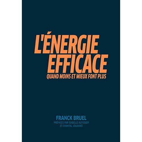 L'ENERGIE EFFICACE - QUAND MOINS ET MIEUX FONT PLUS. PREFACES PAR ISABELLE AUTISSIER ET CHANTAL JOUA