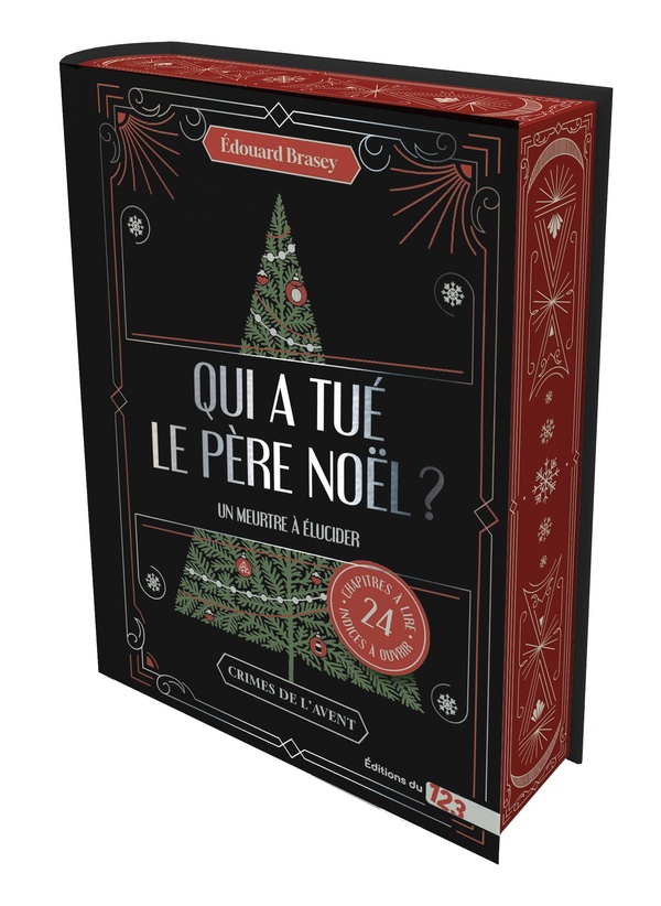 COFFRET - QUI A TUE LE PERE NOEL ? - UN ROMAN ET 24 ENVELOPPES INDICE