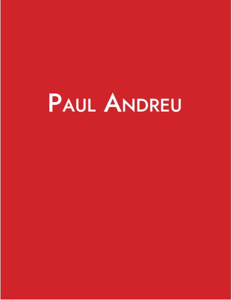 PAUL ANDREU - L'ARCHITECTURE EST UN ART - ILLUSTRATIONS, COULEUR