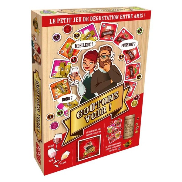 GOUTONS VOIR ! / JEU DE SOCIETE / A PARTIR DE 18 ANS / 2 A 5 JOUEURS / 20 MN