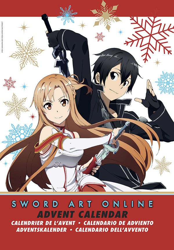 SWORD ART ONLINE LE CALENDRIER DE L'AVENT OFFICIEL