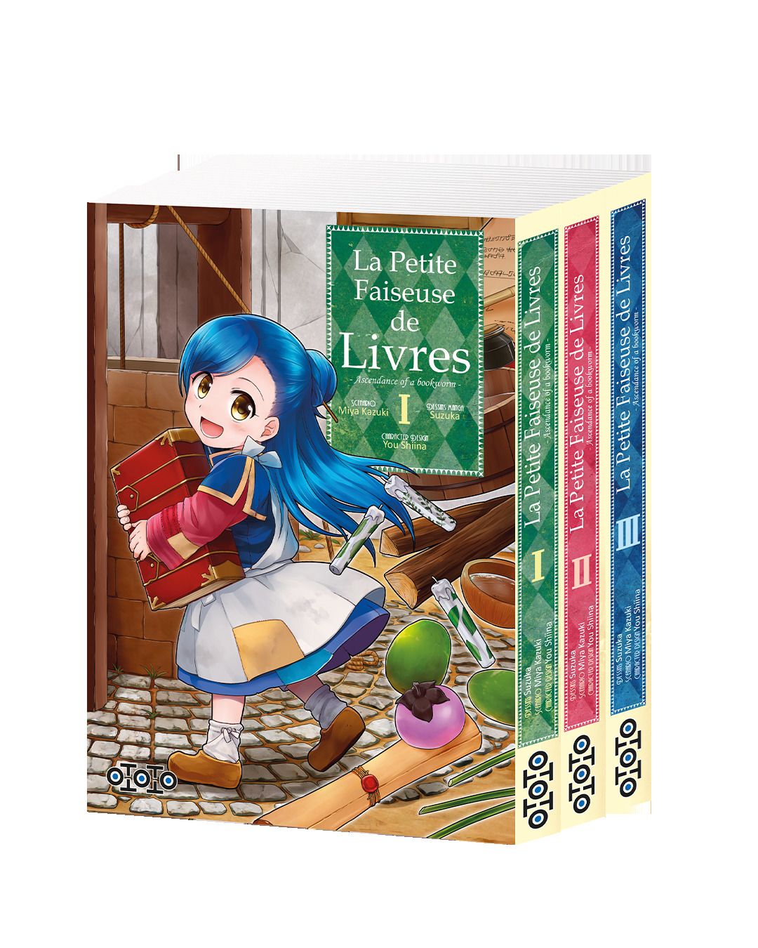 LA PETITE FAISEUSE DE LIVRE - PACK T01 A T03