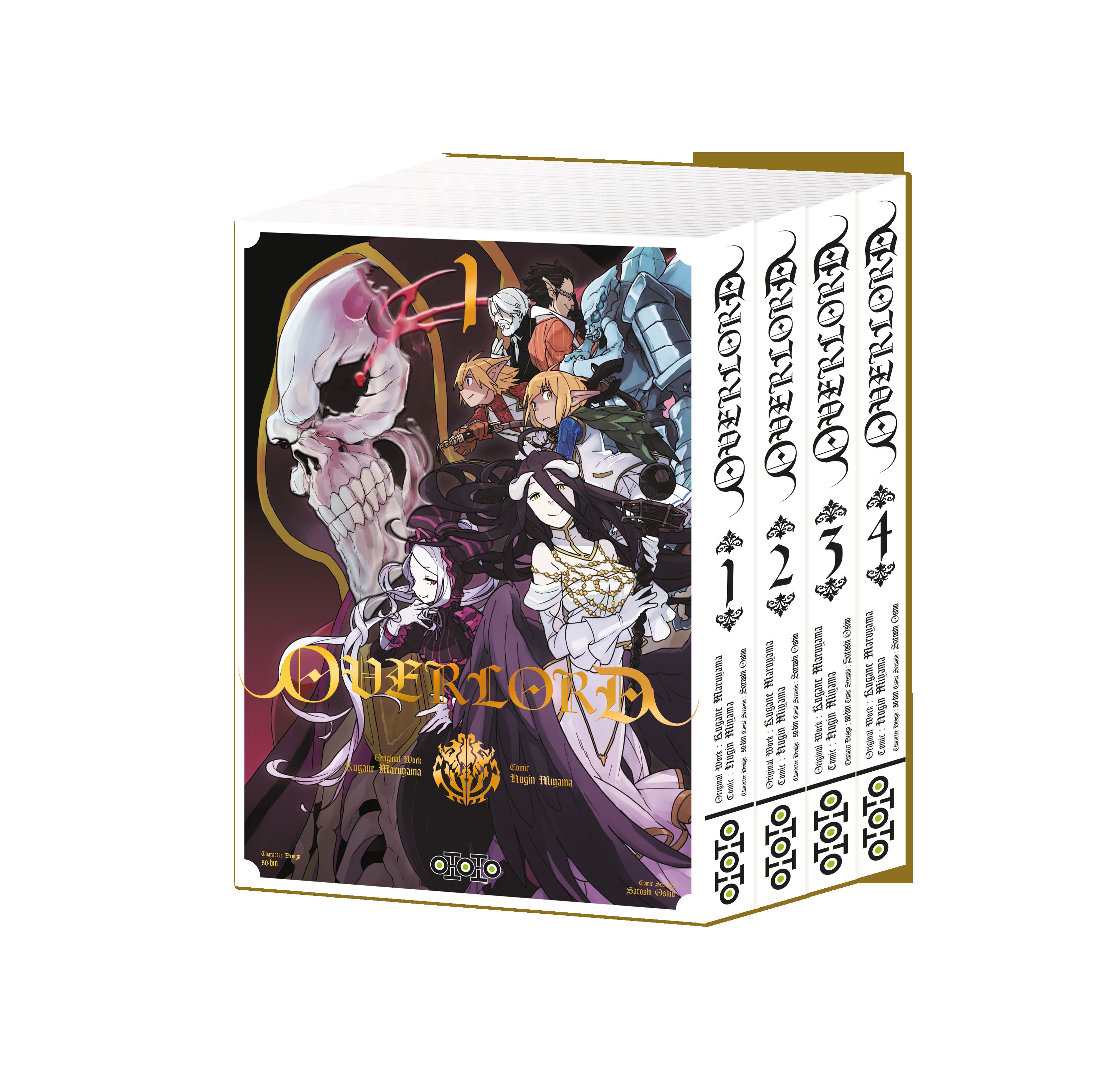 OVERLORD - PACK OR T01 A T04