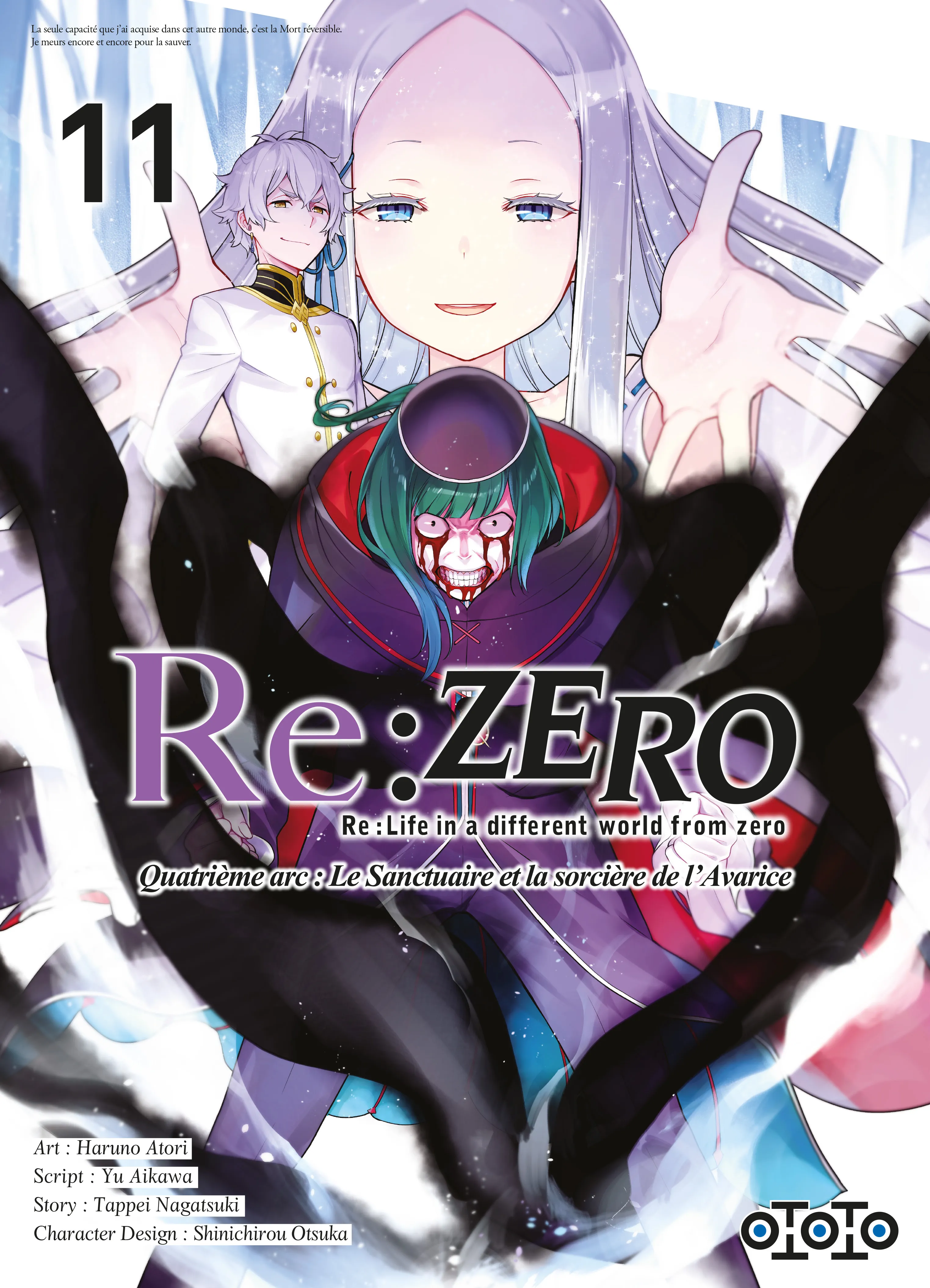RE : ZERO ARC 4 - TOME 11 - LE SANCTUAIRE ET LA SORCIERE DE L'AVARICE