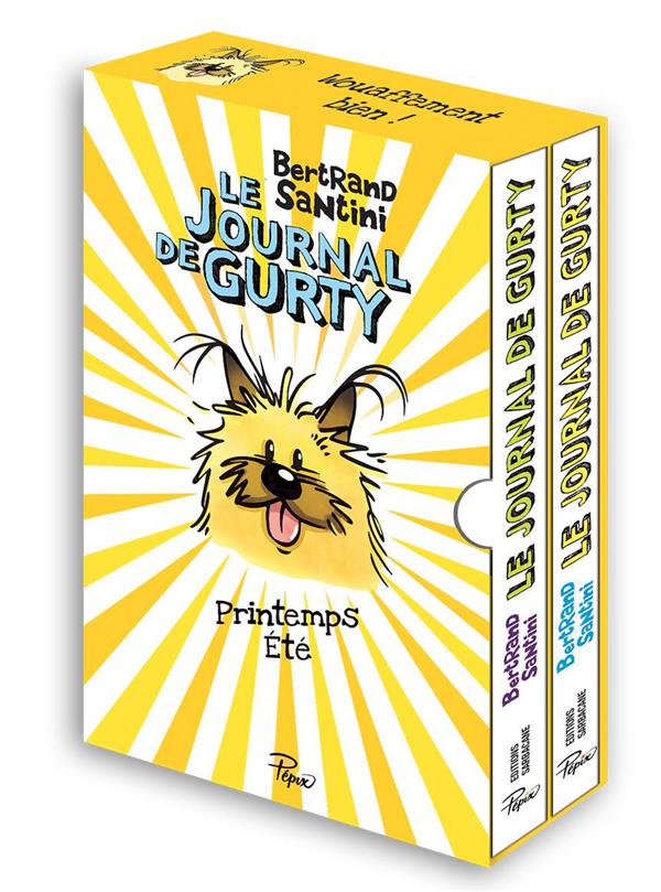 COFFRET 2V LE JOURNAL DE GURTY PRINTEMPS / ETE