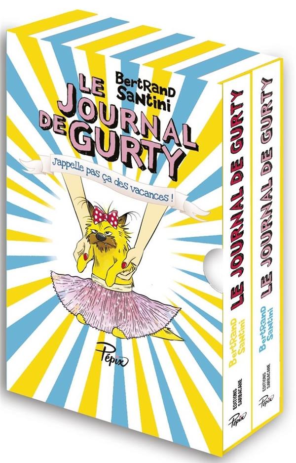 COFFRET LE JOURNAL DE GURTY - T7/T8 - T7 : LE FANTOME DE BARBAPUCES / T8 : J'APPELLE PAS CA DES VACA