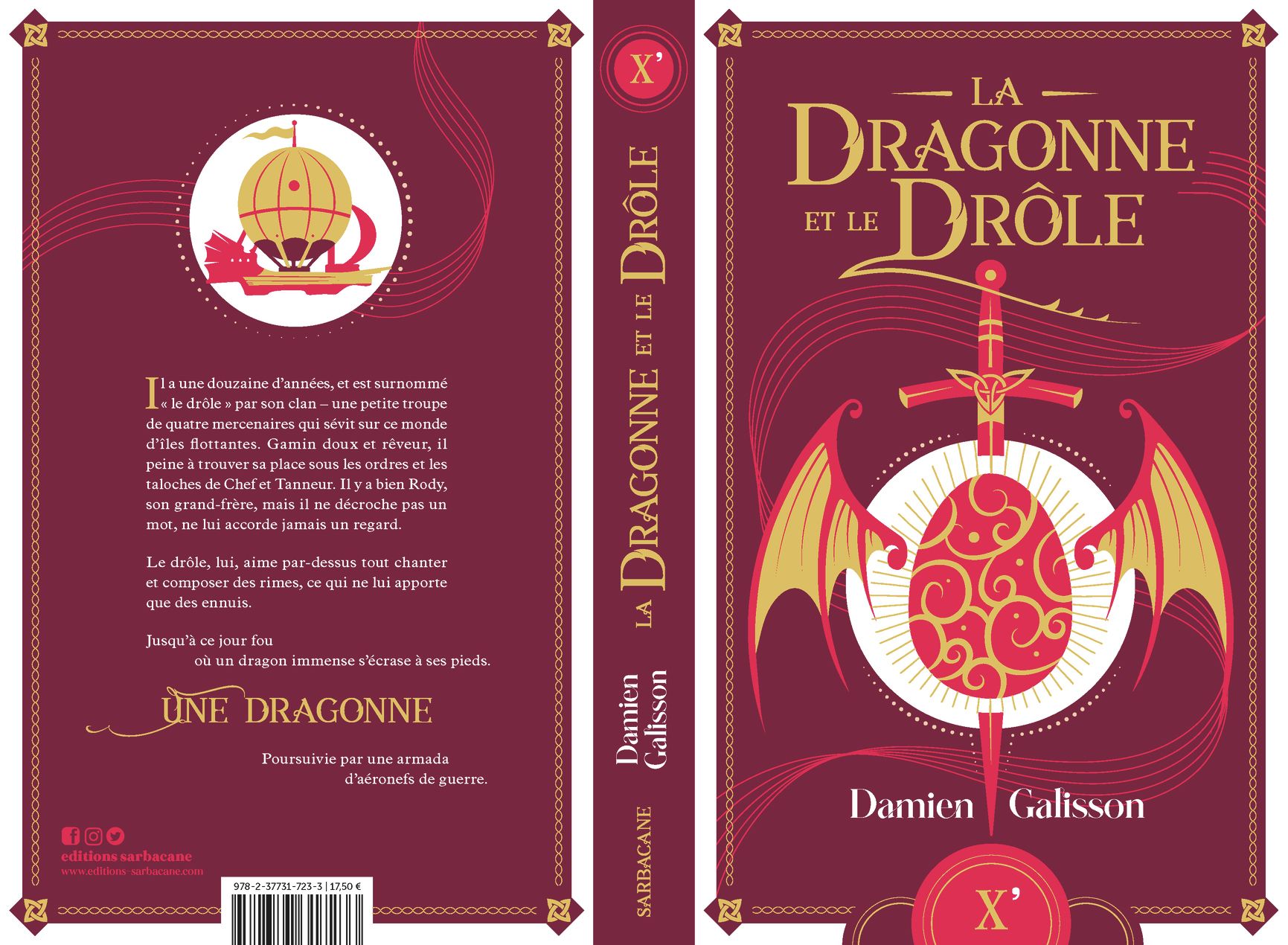 LA DRAGONNE ET LE DROLE