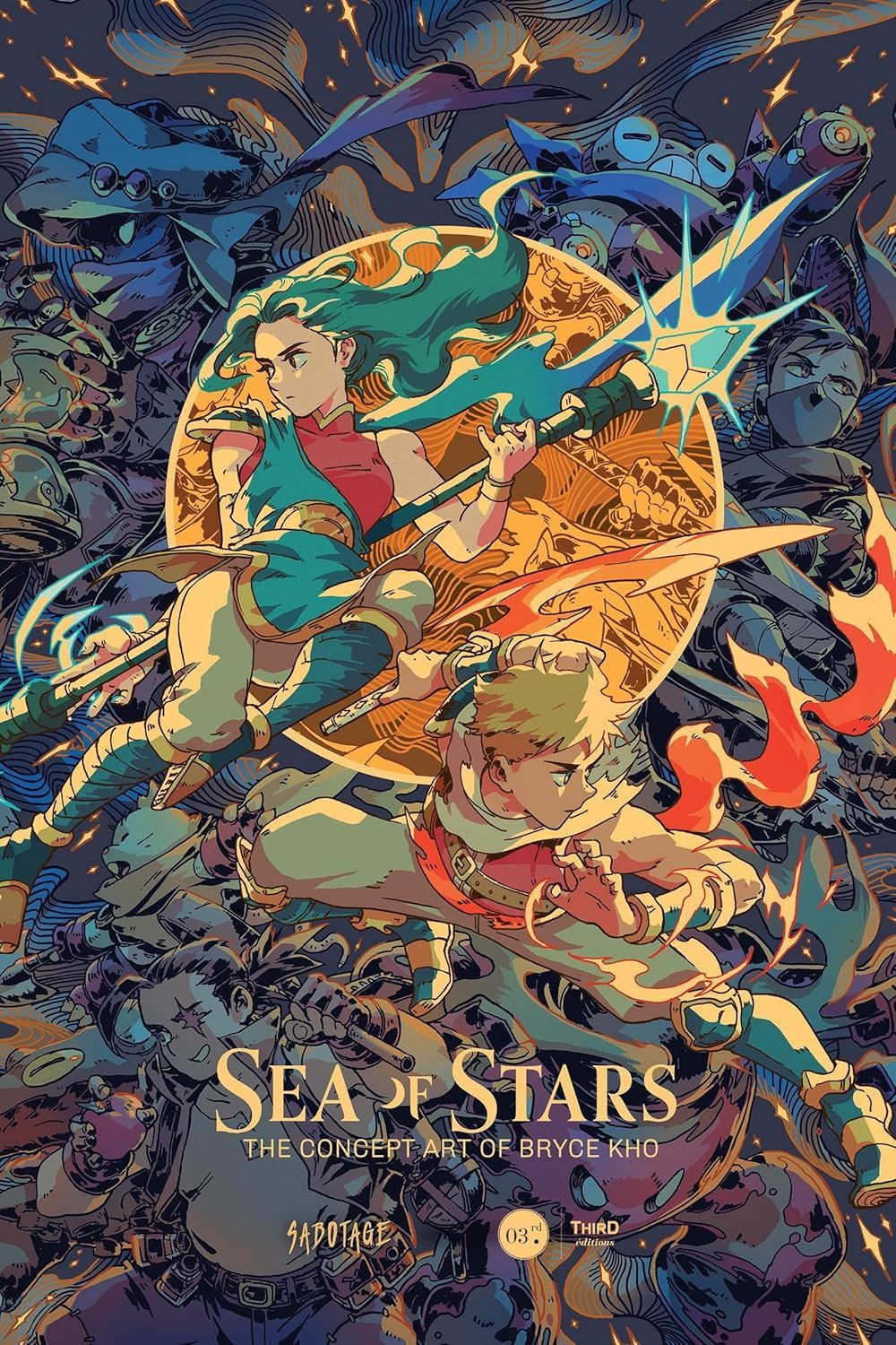SEA OF STARS - LES CONCEPT ARTS DE BRYCE KHO