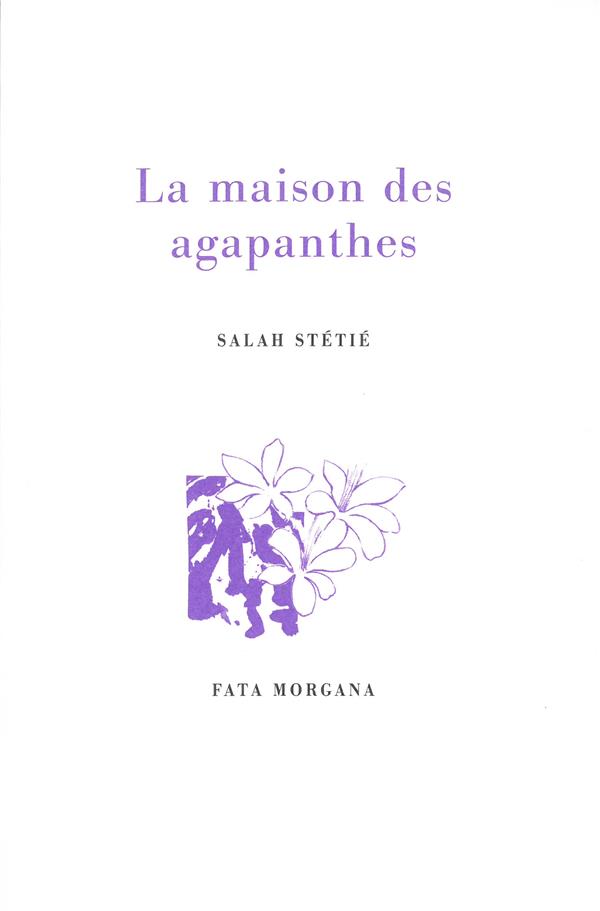 LA MAISON DES AGAPANTHES