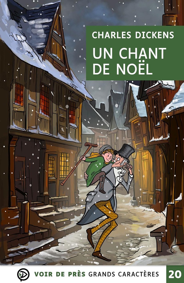 UN CHANT DE NOEL - GRANDS CARACTERES, EDITION ACCESSIBLE POUR LES MALVOYANTS