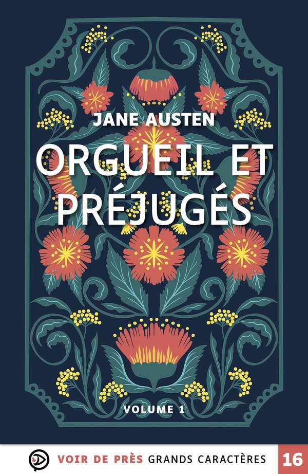 ORGUEIL ET PREJUGES (2 VOLUMES) - GRANDS CARACTERES, EDITION ACCESSIBLE POUR LES MALVOYANTS
