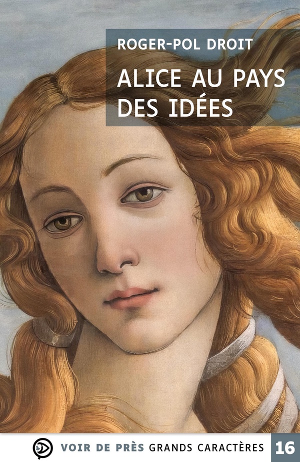 ALICE AU PAYS DES IDEES - GRANDS CARACTERES, EDITION ACCESSIBLE POUR LES MALVOYANTS
