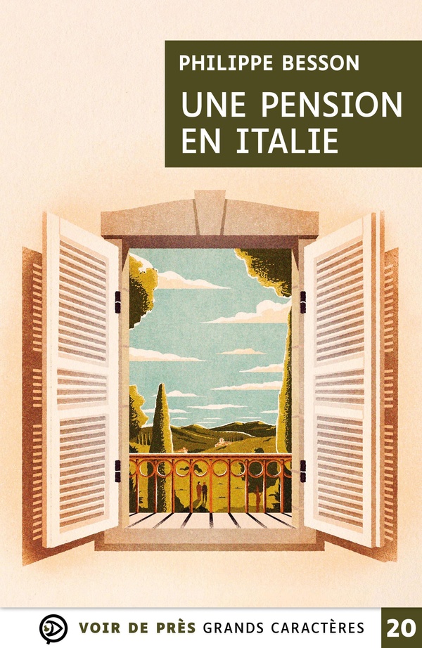 UNE PENSION EN ITALIE - GRANDS CARACTERES, EDITION ACCESSIBLE POUR LES MALVOYANTS